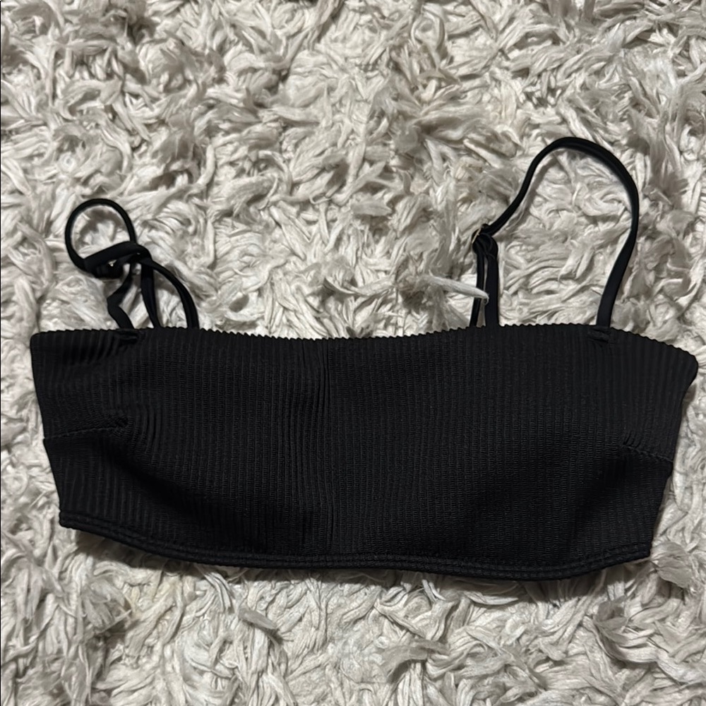 Hollister Black Swim Top